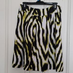 Animal print skirt with pockets!